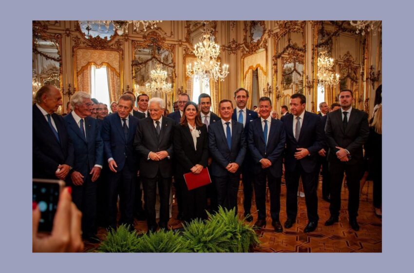  Mattarella receives World Jurist Association at the Quirinale